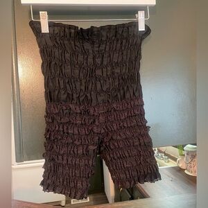 Black lace bloomers size small
